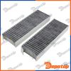 Filtre d'habitacle à charbon pour CITROEN | FCF-PE-024C, 11-123260017PD